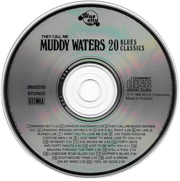 Muddy Waters : They Call Me Muddy Waters (20 Blues Classics) (CD, Comp)