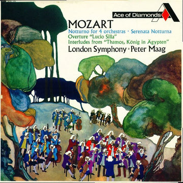 Wolfgang Amadeus Mozart, London Symphony Orchestra, Peter Maag : Notturno For 4 Orchestras, Serenata Notturna, Etc. (LP)