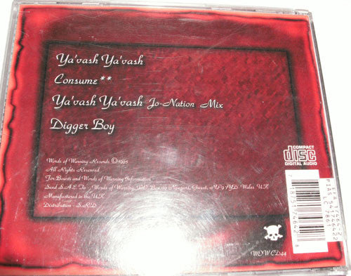 Boasti : Ya'vash Ya'vash EP (CD, EP)