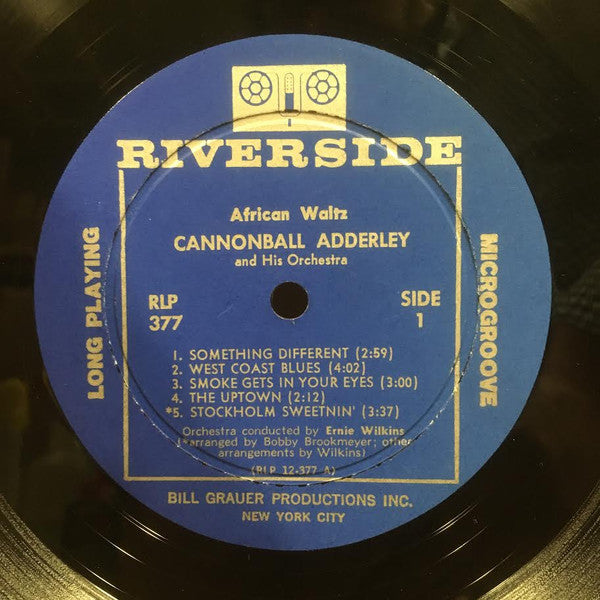 Cannonball Adderley And His Orchestra : African Waltz (LP, Album, Mono)