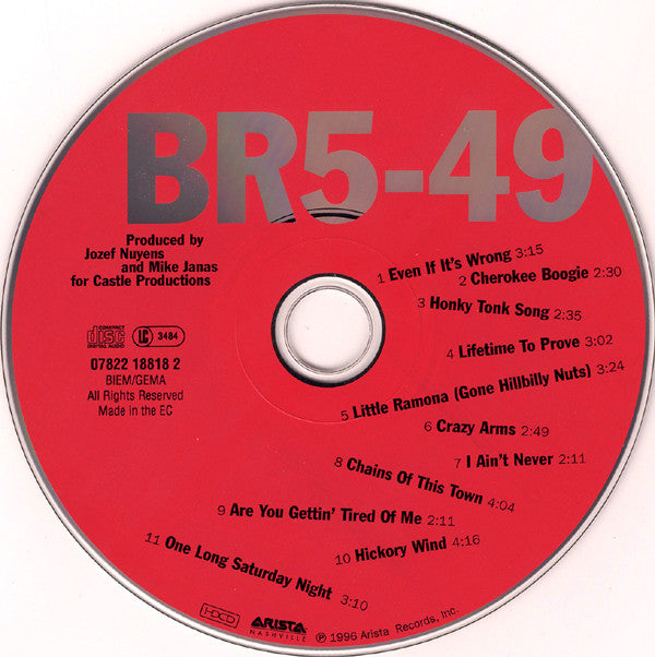 BR549 : BR5-49 (HDCD, Album)