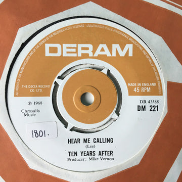 Ten Years After : I'm Going Home / Hear Me Calling (7", Single)