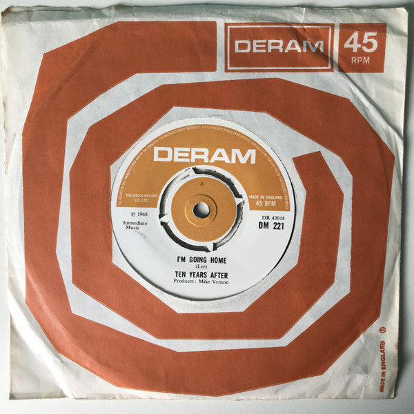 Ten Years After : I'm Going Home / Hear Me Calling (7", Single)