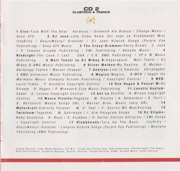 DJ Jean : Madhouse - Spring 2000 (2xCD, Mixed)