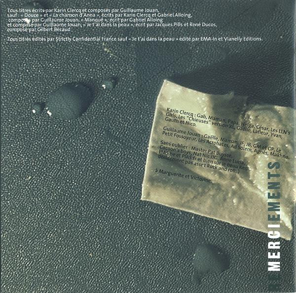 Karin Clercq : Femme X (CD, Album)