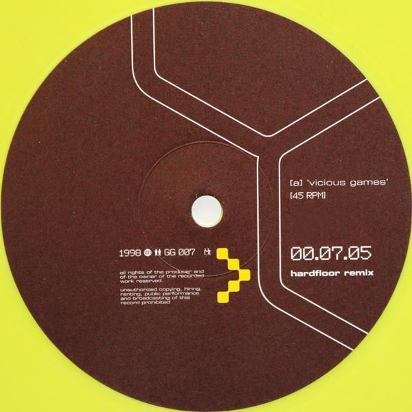 Hardfloor Vs. Yello : Vicious Games (12", Ltd, Par)