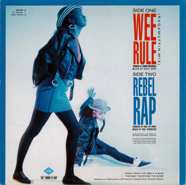 Wee Papa Girl Rappers : Wee Rule (12")