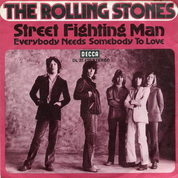 The Rolling Stones : Street Fighting Man (7", Single)