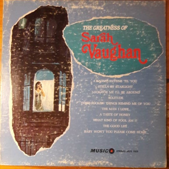 Sarah Vaughan : The Greatness Of (LP, Comp, Bla)