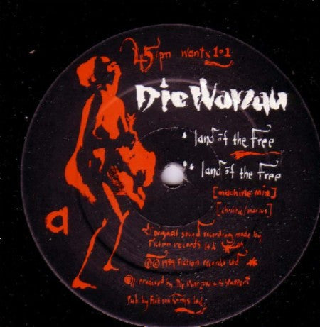 Die Warzau : Land Of The Free (12", EP)