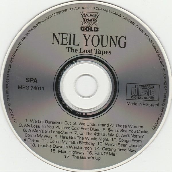 Neil Young (5) : The Lost Tapes (CD, Unofficial)