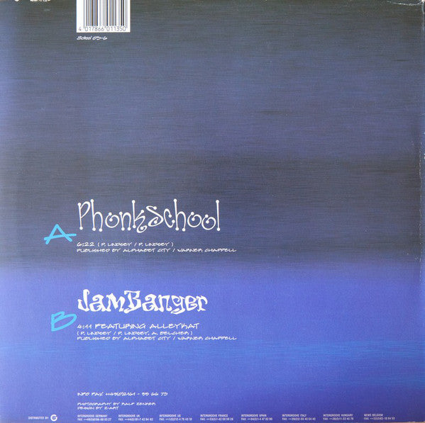 Patrick Lindsey : Phonkschool (12", Whi)