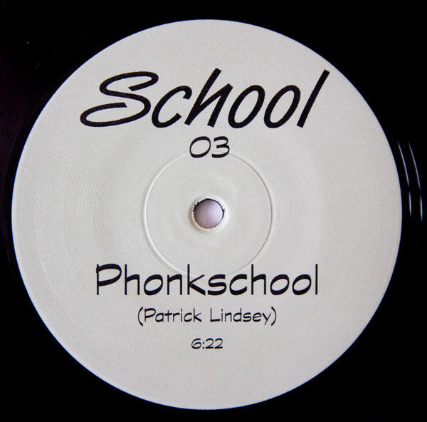 Patrick Lindsey : Phonkschool (12", Whi)
