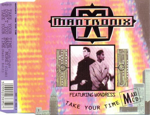 Mantronix Featuring Wondress Hutchinson : Take Your Time (CD, Single)