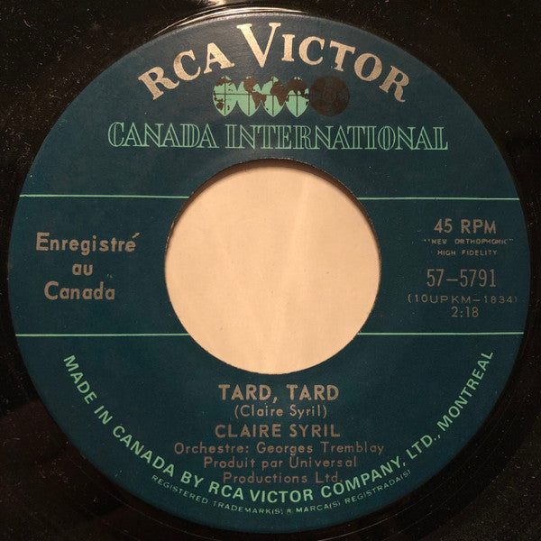 Claire Syril : Les Etoiles (7", Single)