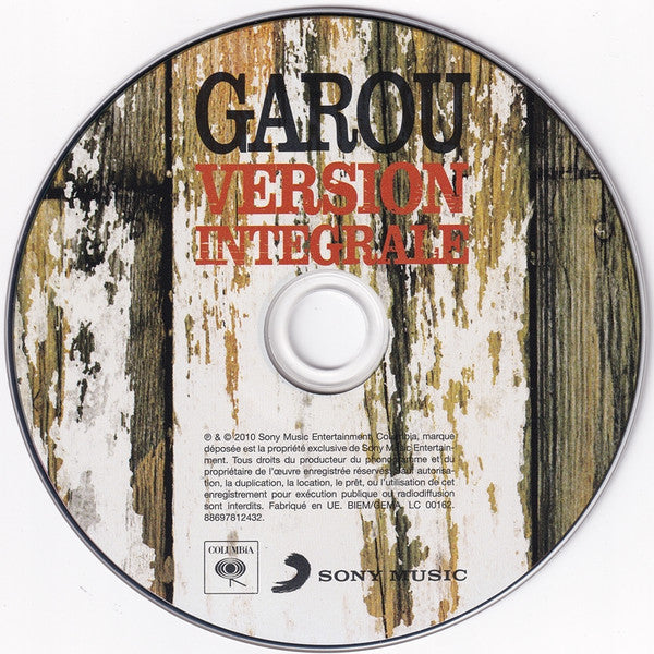 Garou : Version Intégrale (CD, Album, RP)