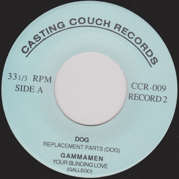Various : Brain Blo: A Casting Couch Record Compilation (3x7", Comp + Box)