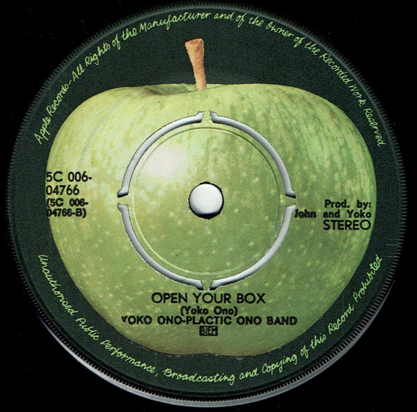 John Lennon - The Plastic Ono Band : Power To The People (7", Single)