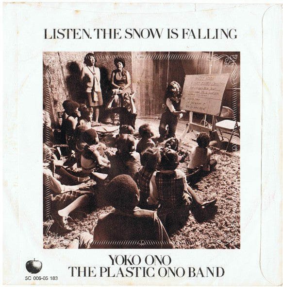 John Lennon & Yoko Ono / The Plastic Ono Band With The Harlem Community Choir : Happy Xmas (War Is Over) (7", Single, Joh)