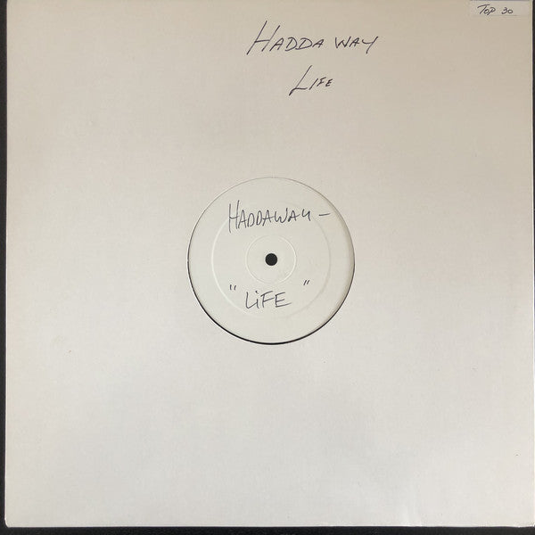 Haddaway : Life (12", W/Lbl)