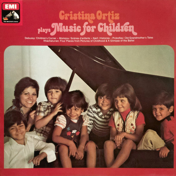 Cristina Ortiz : Plays Music For Children (LP, Quad)