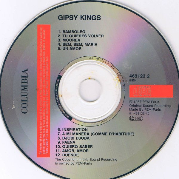 Gipsy Kings : Gipsy Kings (CD, Album, RE)