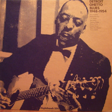 Various : Detroit Ghetto Blues 1948-1954 (LP, Comp)