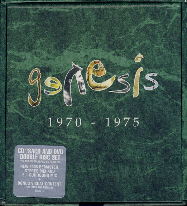 Genesis : 1970 - 1975 (Box, Comp + SACD, Hybrid, Multichannel, Album, RE )