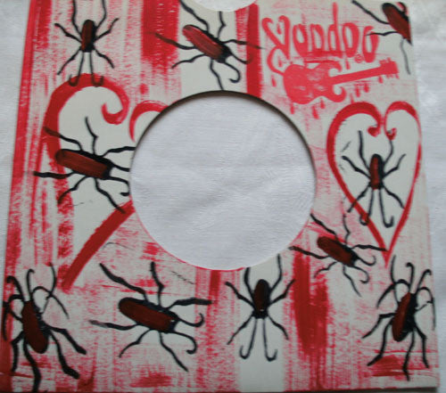 Voodoo Queens : Eat The Germs (7", Ltd)