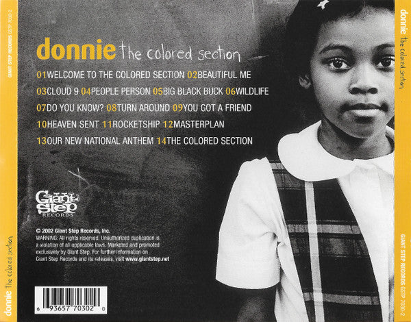 Donnie : The Colored Section (CD, Album)
