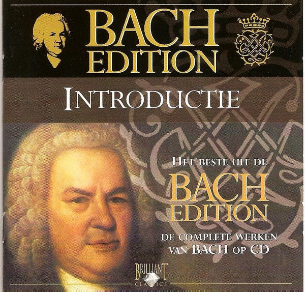 Johann Sebastian Bach : Introductie - Het Beste Uit De Bach Edition (CD, Comp, Smplr)