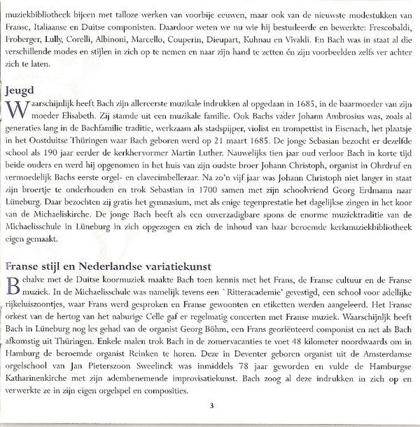 Johann Sebastian Bach : Introductie - Het Beste Uit De Bach Edition (CD, Comp, Smplr)