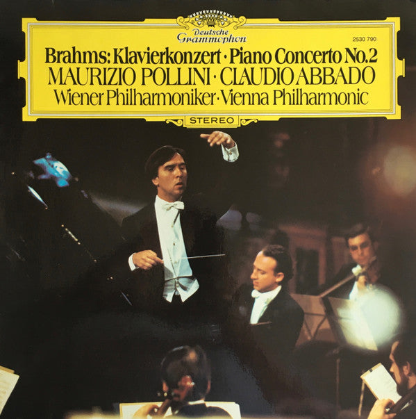 Brahms*, Maurizio Pollini · Claudio Abbado - Wiener Philharmoniker · Vienna Philharmonic* : Klavierkonzert = Piano Concerto No.2 (LP)