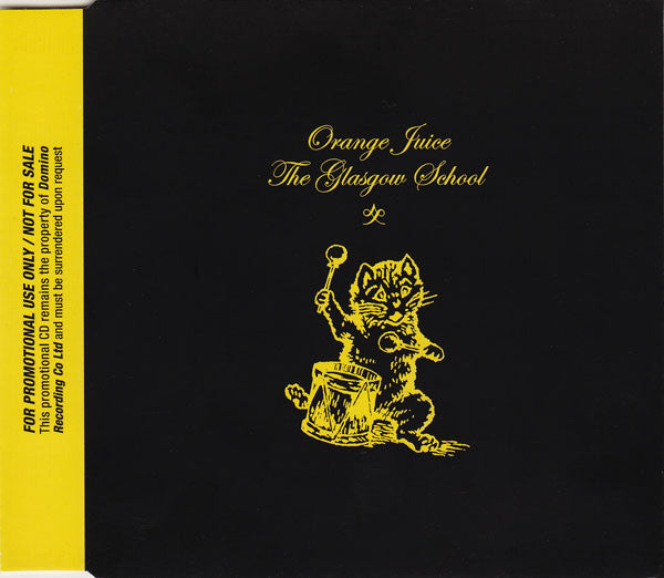 Orange Juice (3) : The Glasgow School (CD, Comp, Promo)