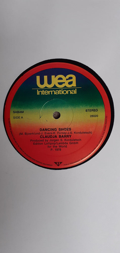 Claudja Barry : (Boogie Woogie) Dancin' Shoes / Boogie Tonight (12")