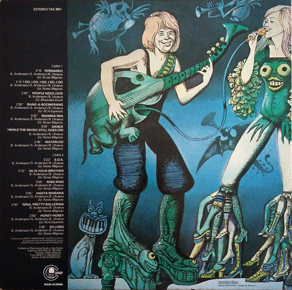 ABBA : Grandes Exitos (LP, Comp, Gat)