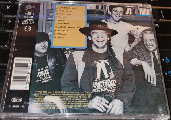 Stevie Ray Vaughan & Double Trouble : Texas Flood (CD, Album, RE, RP)