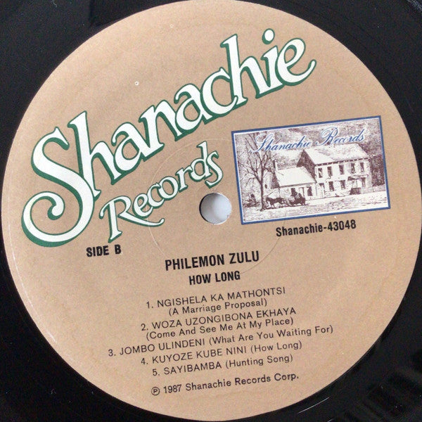 Philemon Zulu : How Long - Zulu Jive (LP, Album)