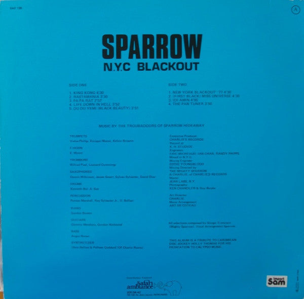 Mighty Sparrow : N.Y.C Blackout (LP, Album)