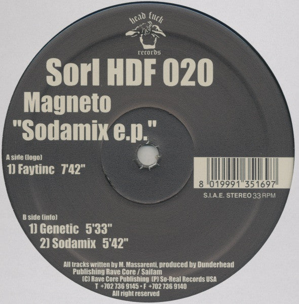 Magneto (2) : Sodamix EP (12", EP)