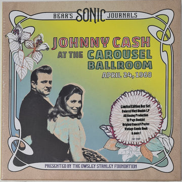 Johnny Cash : At The Carousel Ballroom - April 24, 1968 (Box, Album, Dlx, Ltd + LP, Blu + LP, Yel)