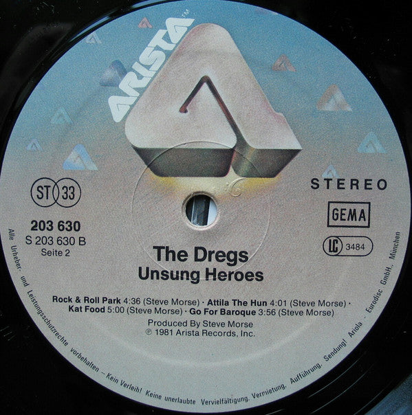 Dixie Dregs : Unsung Heroes (LP, Album)