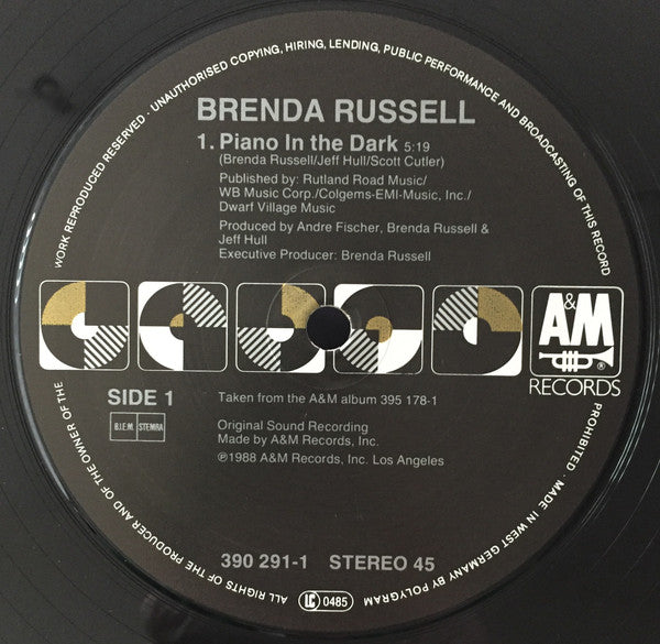 Brenda Russell (2) : Piano In The Dark (12")