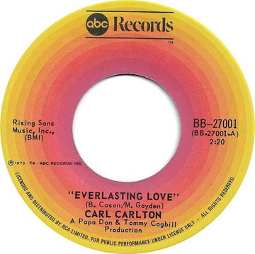 Carl Carlton : Everlasting Love (7")