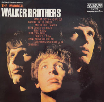 The Walker Brothers : The Immortal Walker Brothers (LP, Comp, RE)