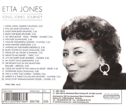 Etta Jones : Long, Long Journey (CD, Comp)