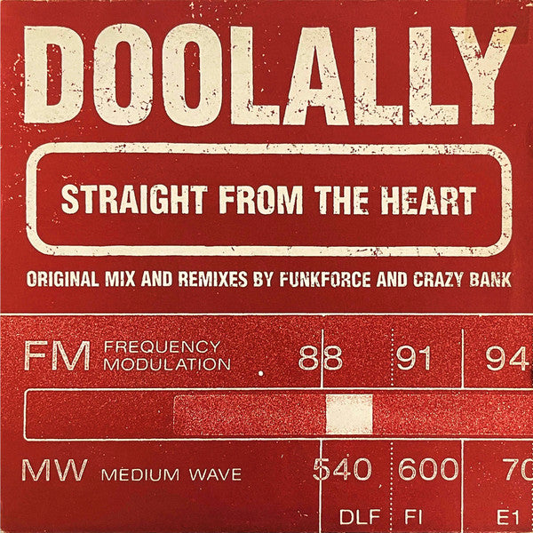 Doolally : Straight From The Heart (12", Single)