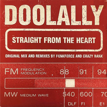 Doolally : Straight From The Heart (12", Single)