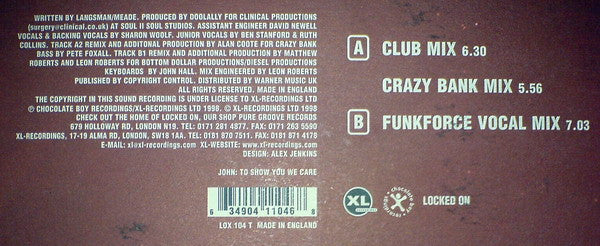 Doolally : Straight From The Heart (12", Single)