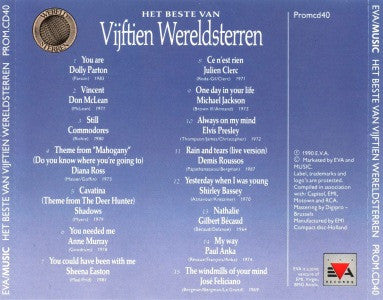 Various : Het Beste Van Vijftien Wereldsterren (CD, Comp)